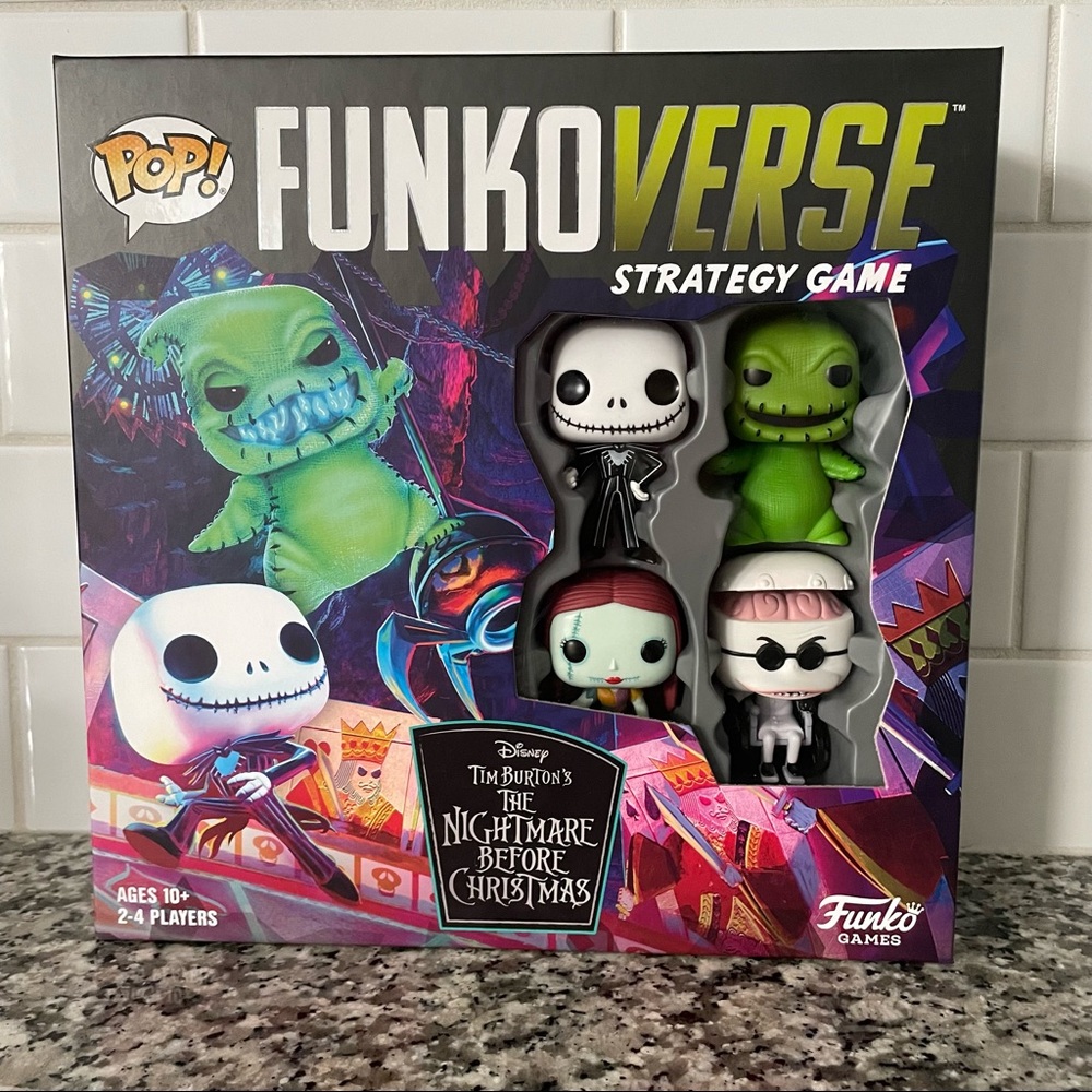 COPY - Disney Tim Burton’s The Nightmare Before Christmas Funko Verse Pop Strat…